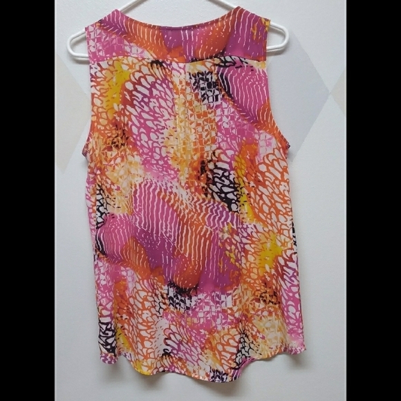 Tacera bright spring top decorative gold zip M - Picture 3 of 10